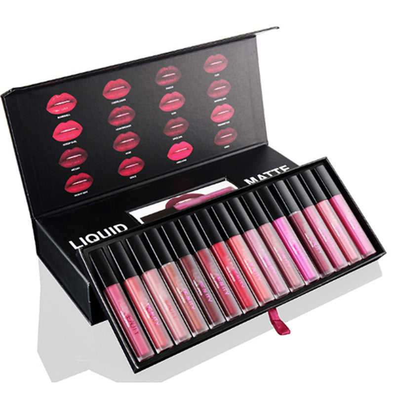 16 Long Lasting Waterproof Liquid Matte Lip Gloss