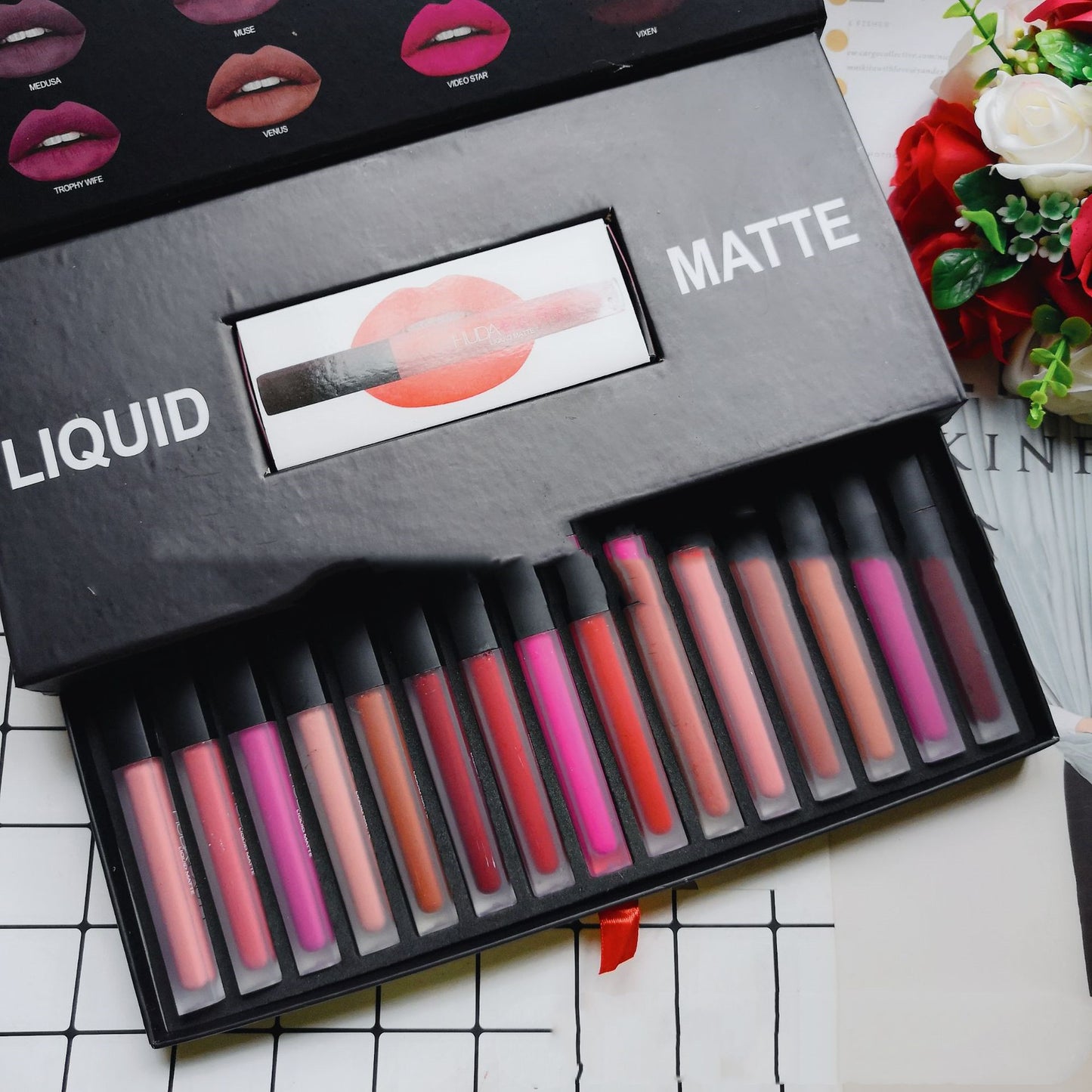 16 Long Lasting Waterproof Liquid Matte Lip Gloss