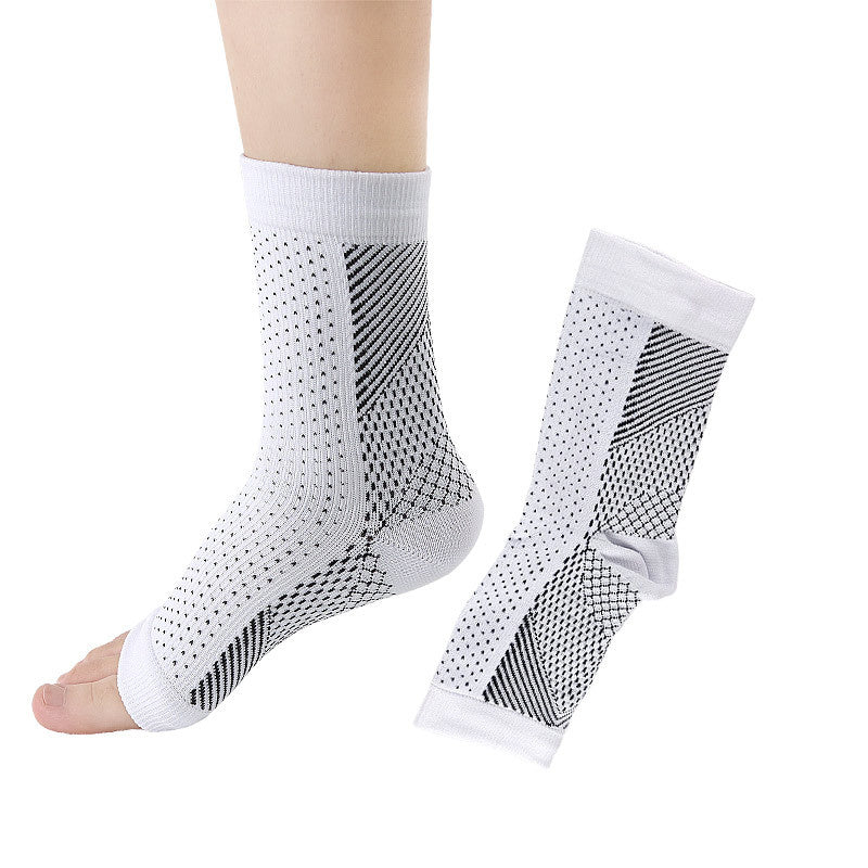 Men And Woman Open Toe Foot Relieving Compression Sleeve Socks
