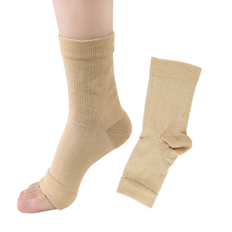 Men And Woman Open Toe Foot Relieving Compression Sleeve Socks