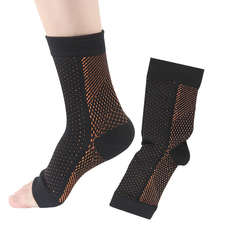 Men And Woman Open Toe Foot Relieving Compression Sleeve Socks
