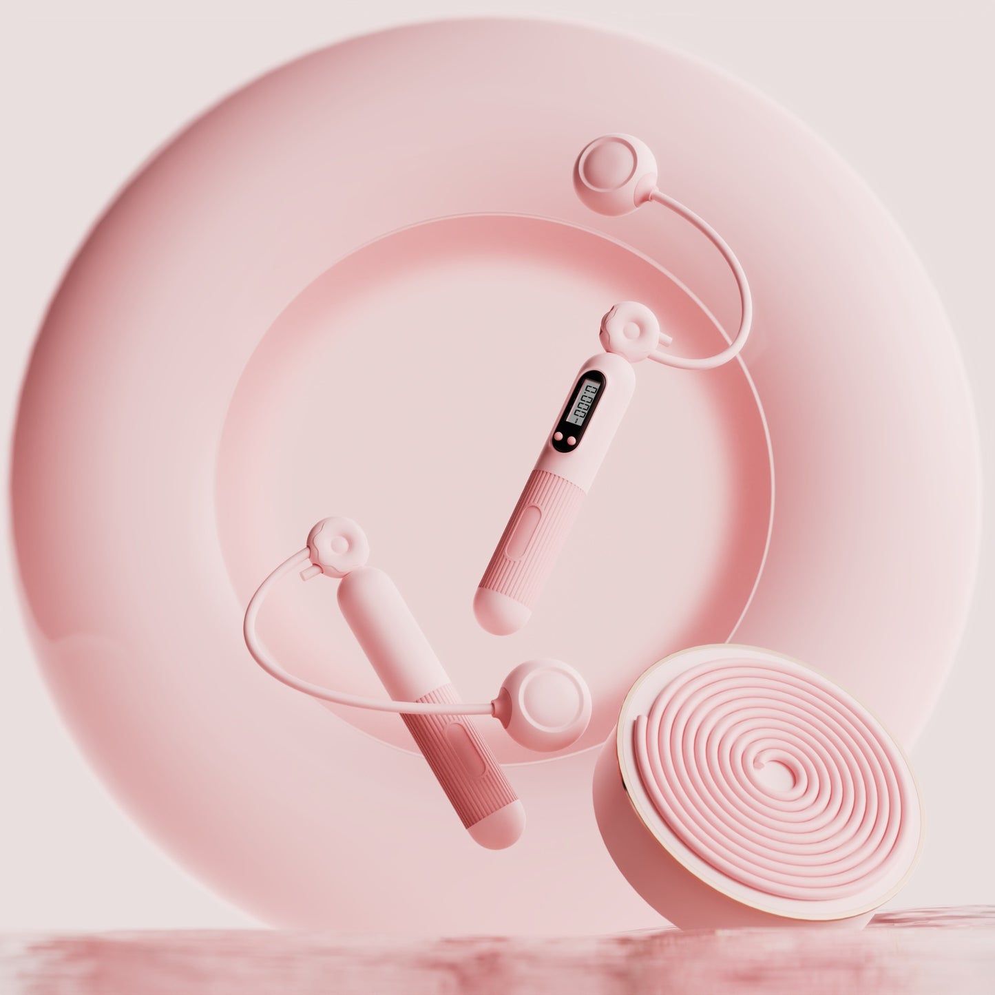 Adjustable Fitness Jump Rope With Calorie Counter