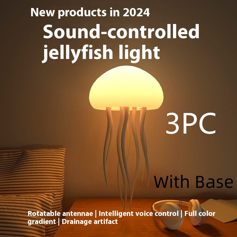 Portable Jellyfish Mood LED Night Light Lamp