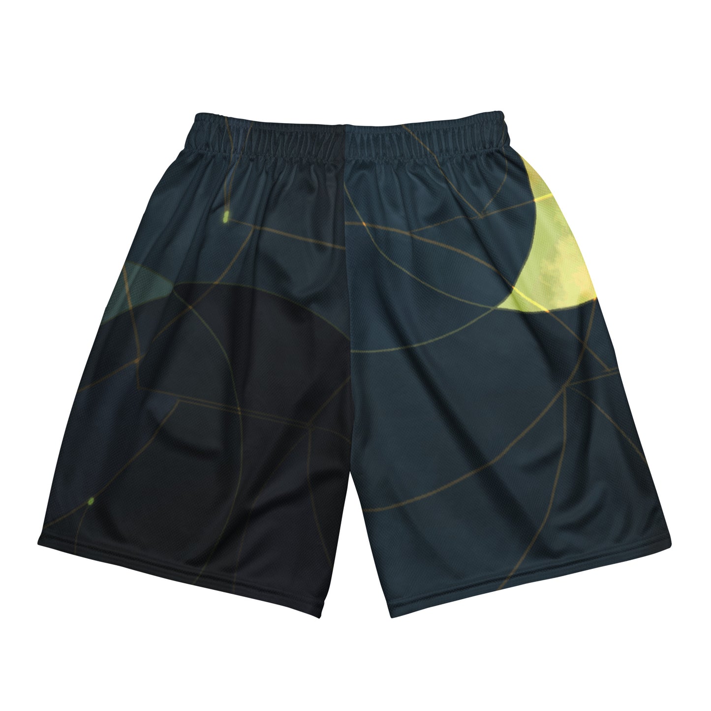 Unisex Translucent Night Mesh Shorts