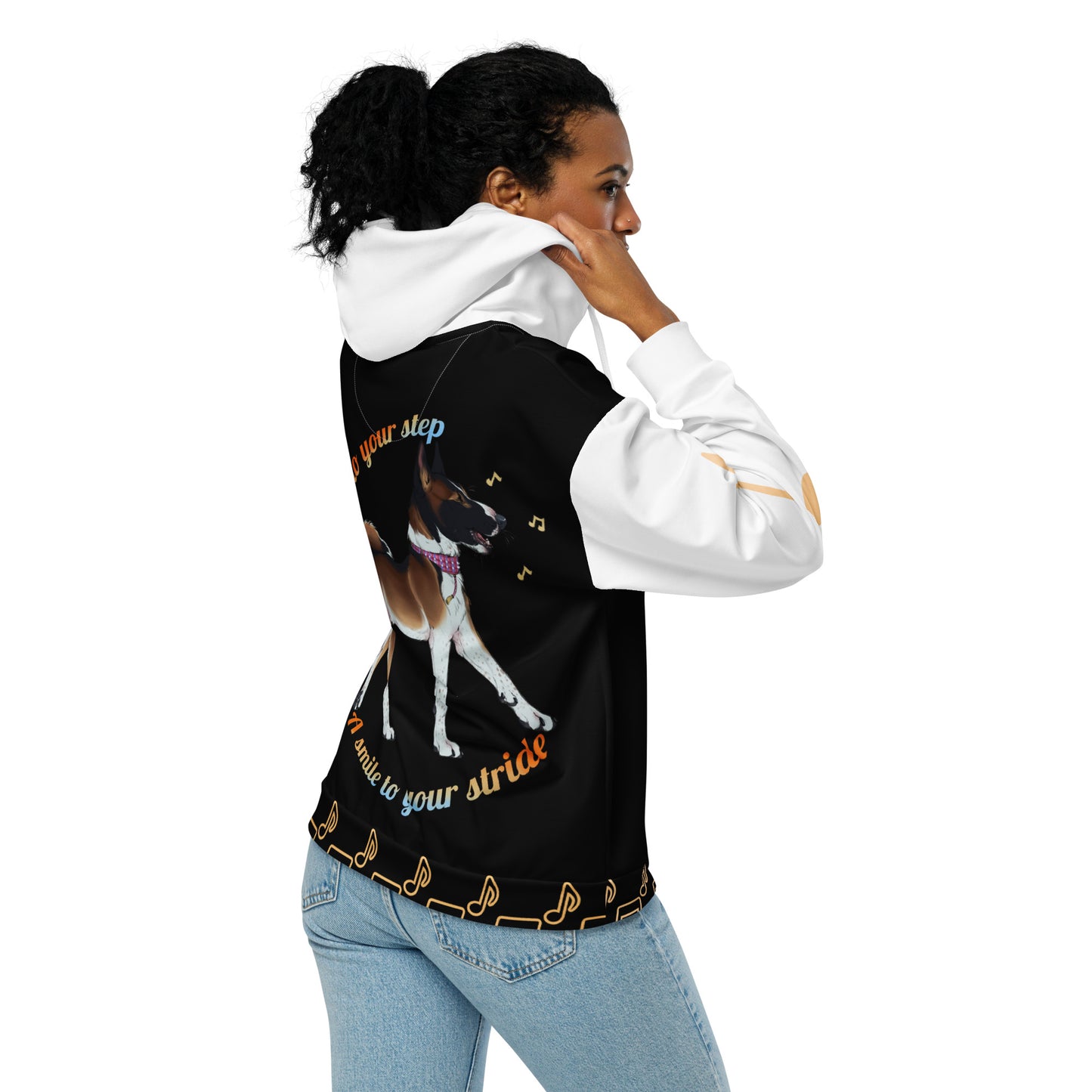 Unisex A Perk To Your Stride Zip Hoodie