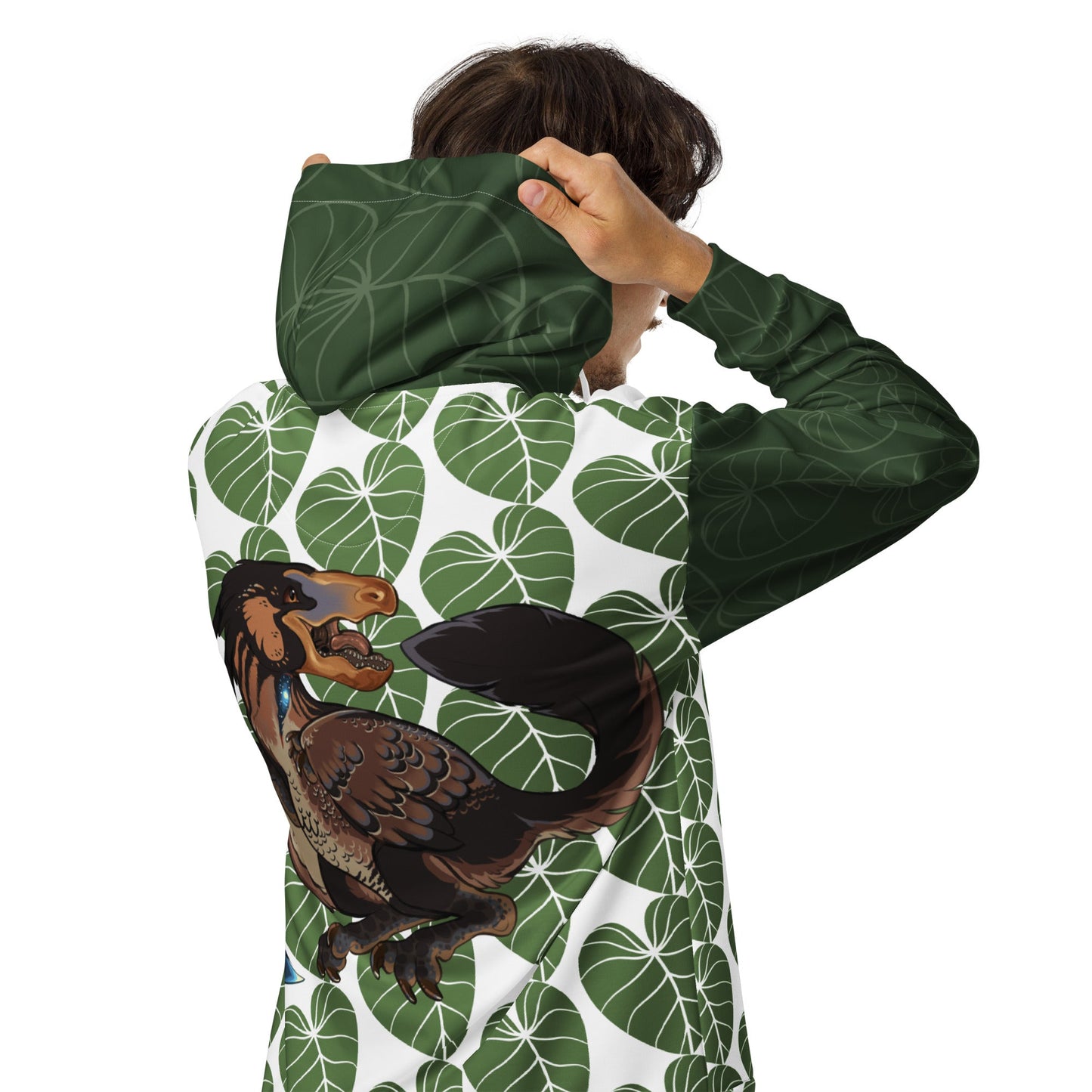 Men Dino-rrific Raptor Zip Hoodie