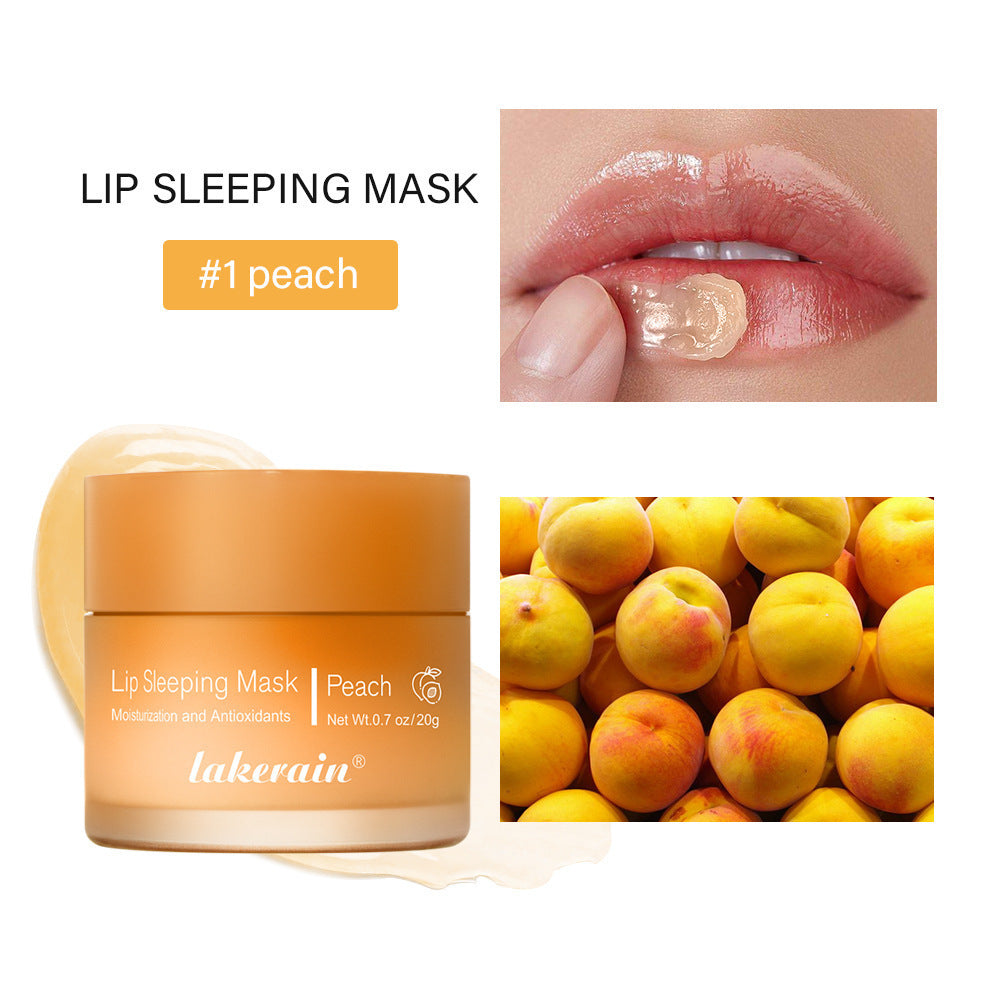 New Sleep Lip Balm Fade Lip Lines Exfoliating Skin Nourishing And Hydrating