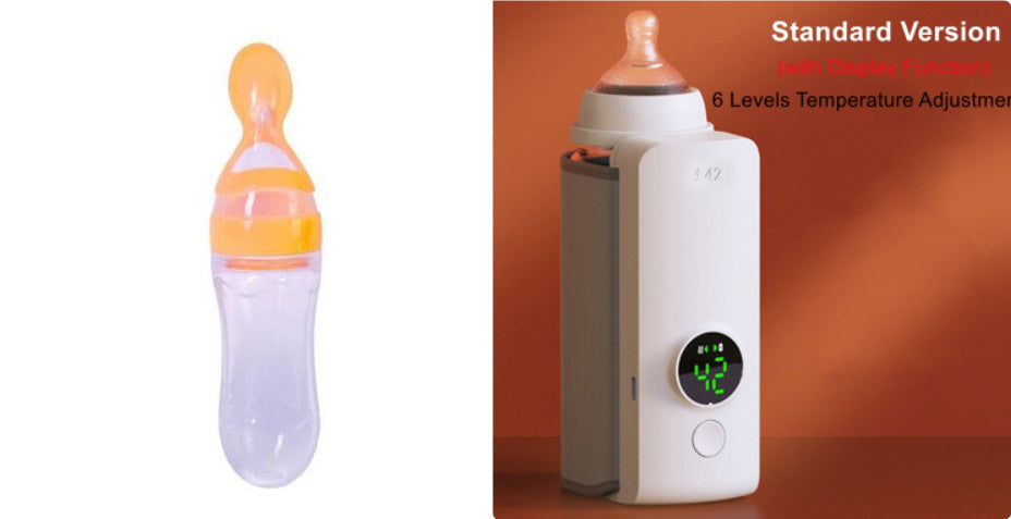 Portable Wireless Rechargeable Baby Bottle Warmer And Heating Sleeve