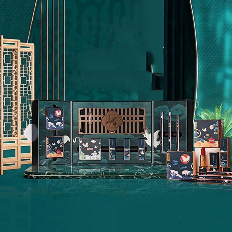 Chinoiserie Eyeshadow Carved Makeup Set