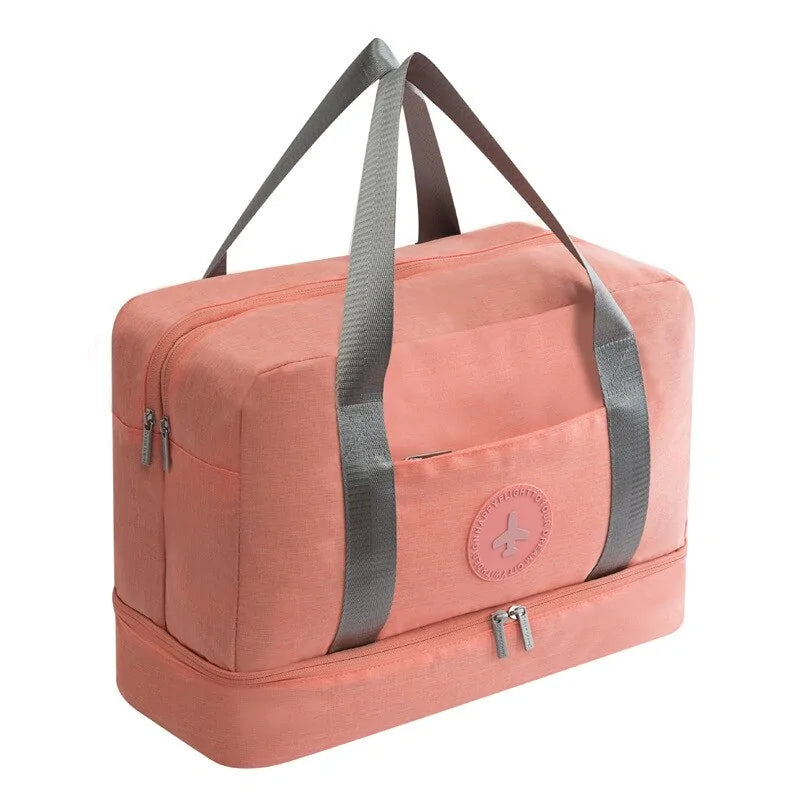 Waterproof Gym And Beach Bag With Wet N' Dry Compartments