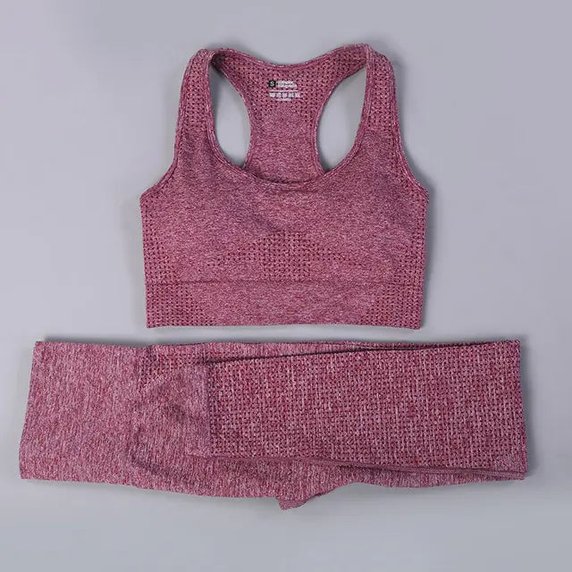 Women 2/3PCS Seamless  Workout Sportswear