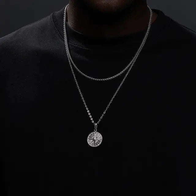 Men Layered Necklaces