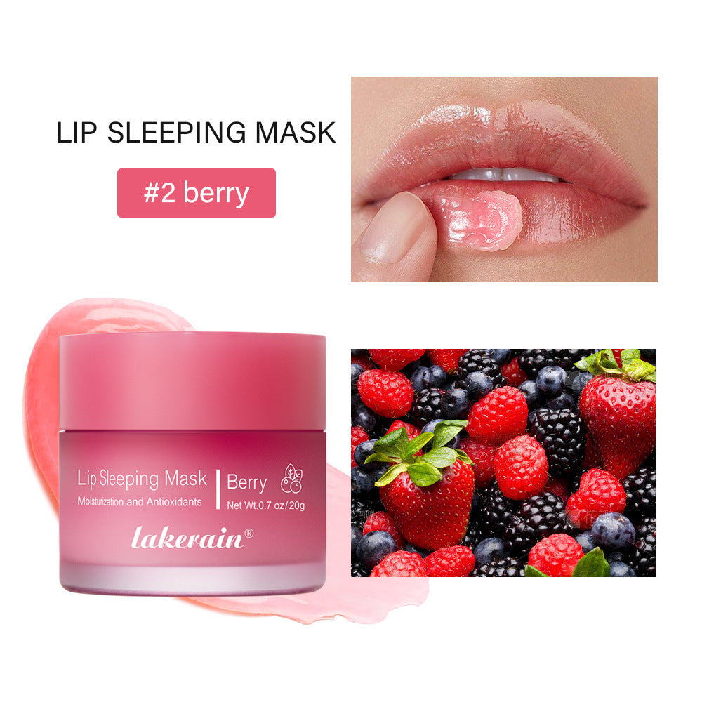 New Sleep Lip Balm Fade Lip Lines Exfoliating Skin Nourishing And Hydrating