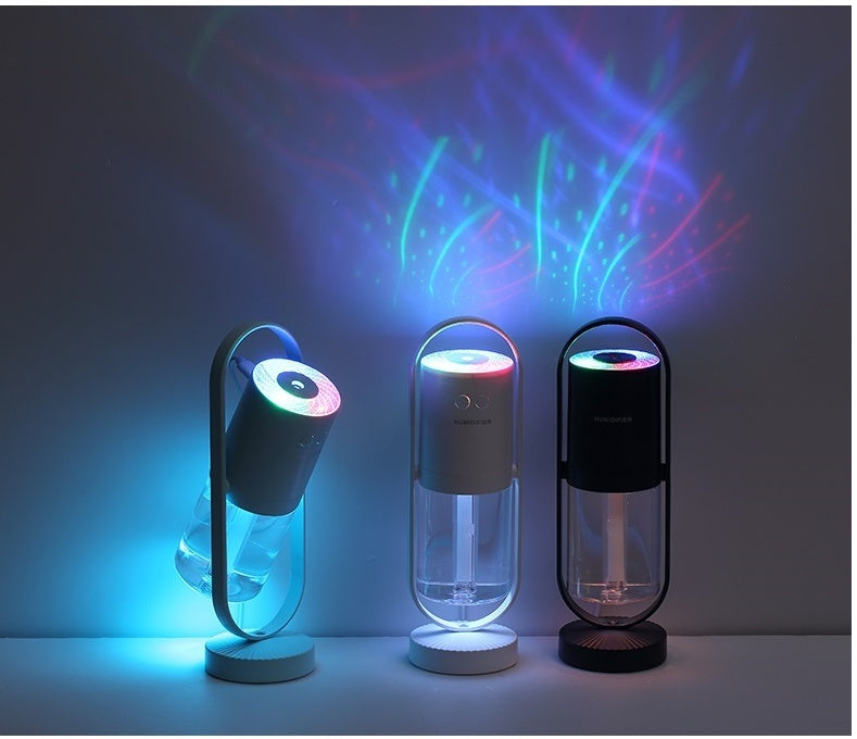 Small Magic Shadow USB Night Lights Air Humidifier For Home / Office