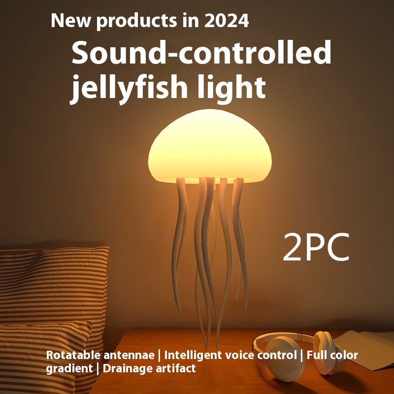 Portable Jellyfish Mood LED  Night Light Lamp