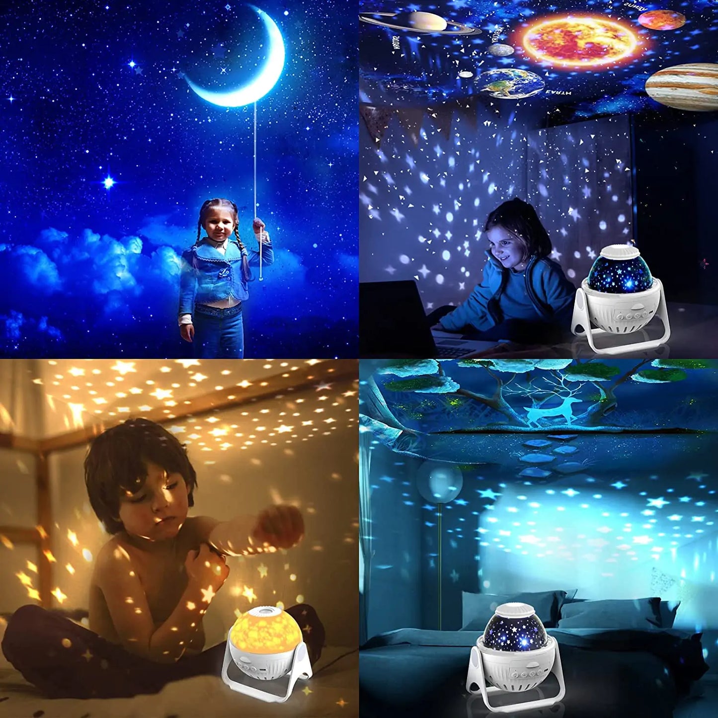 Galaxy Projector Night Lights