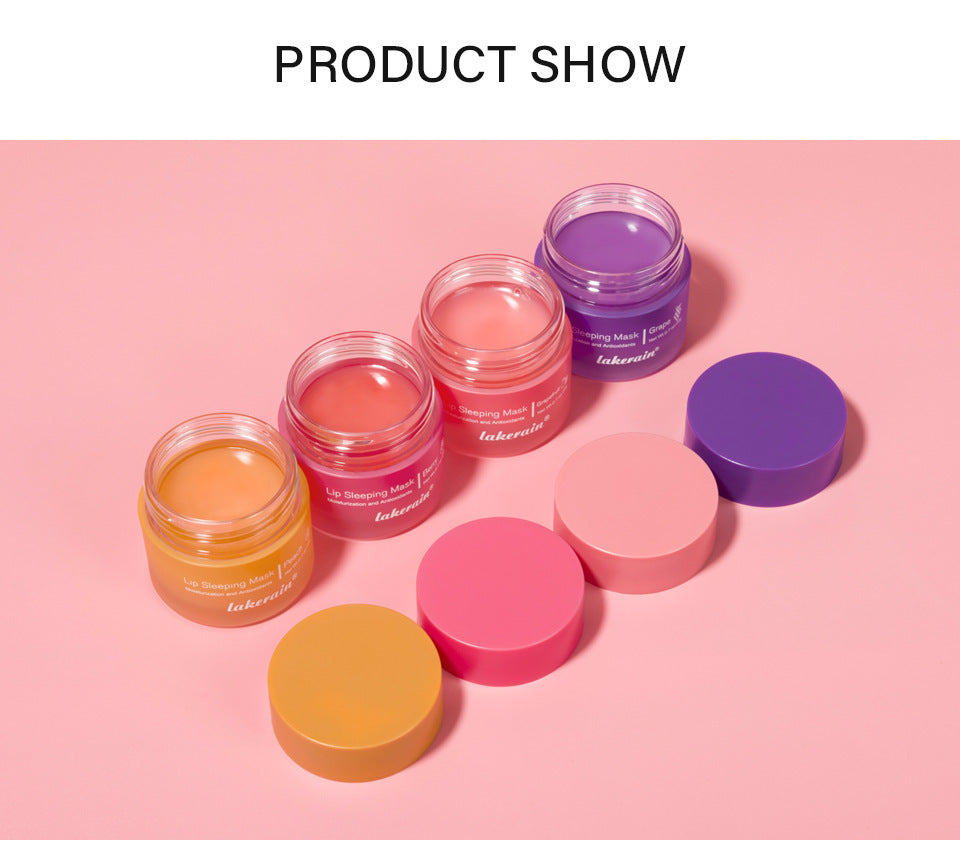 New Sleep Lip Balm Fade Lip Lines Exfoliating Skin Nourishing And Hydrating