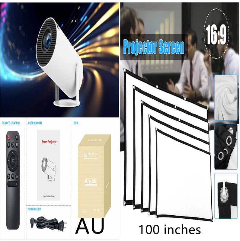 HY300 Pro Small Portable Projector Home Theater Entertainment