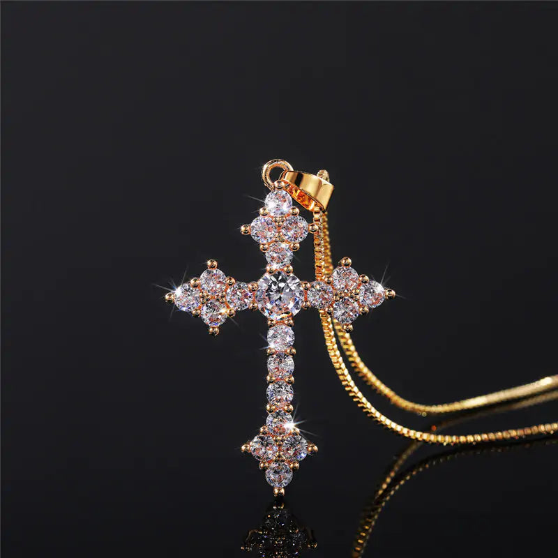 Women Cross Necklace