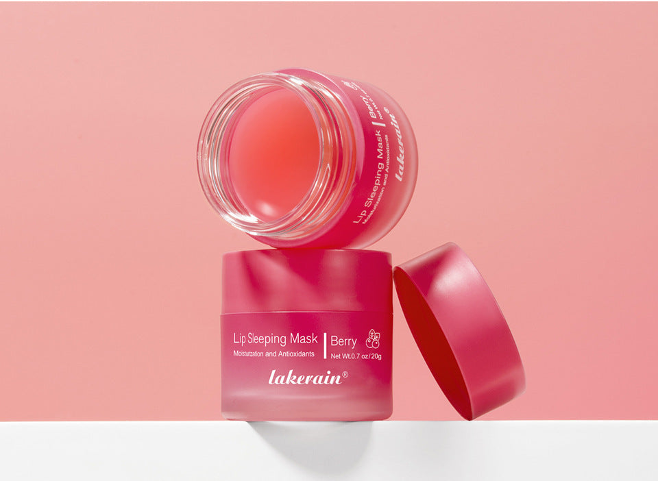 New Sleep Lip Balm Fade Lip Lines Exfoliating Skin Nourishing And Hydrating