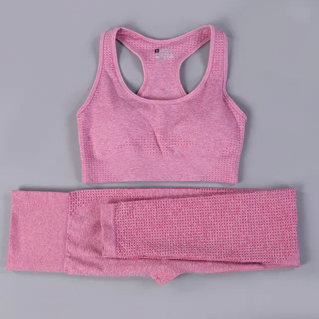 Women 2/3PCS Seamless  Workout Sportswear