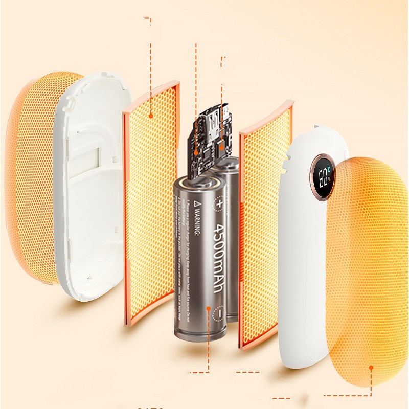 Winter Hand Warmer Power Bank Two-in-one