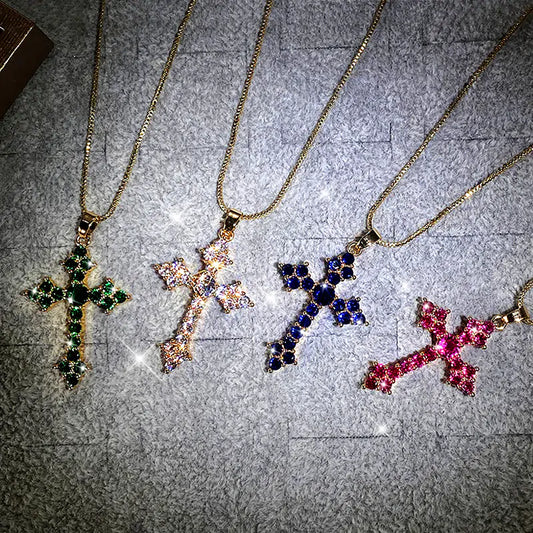 Women Cross Necklace