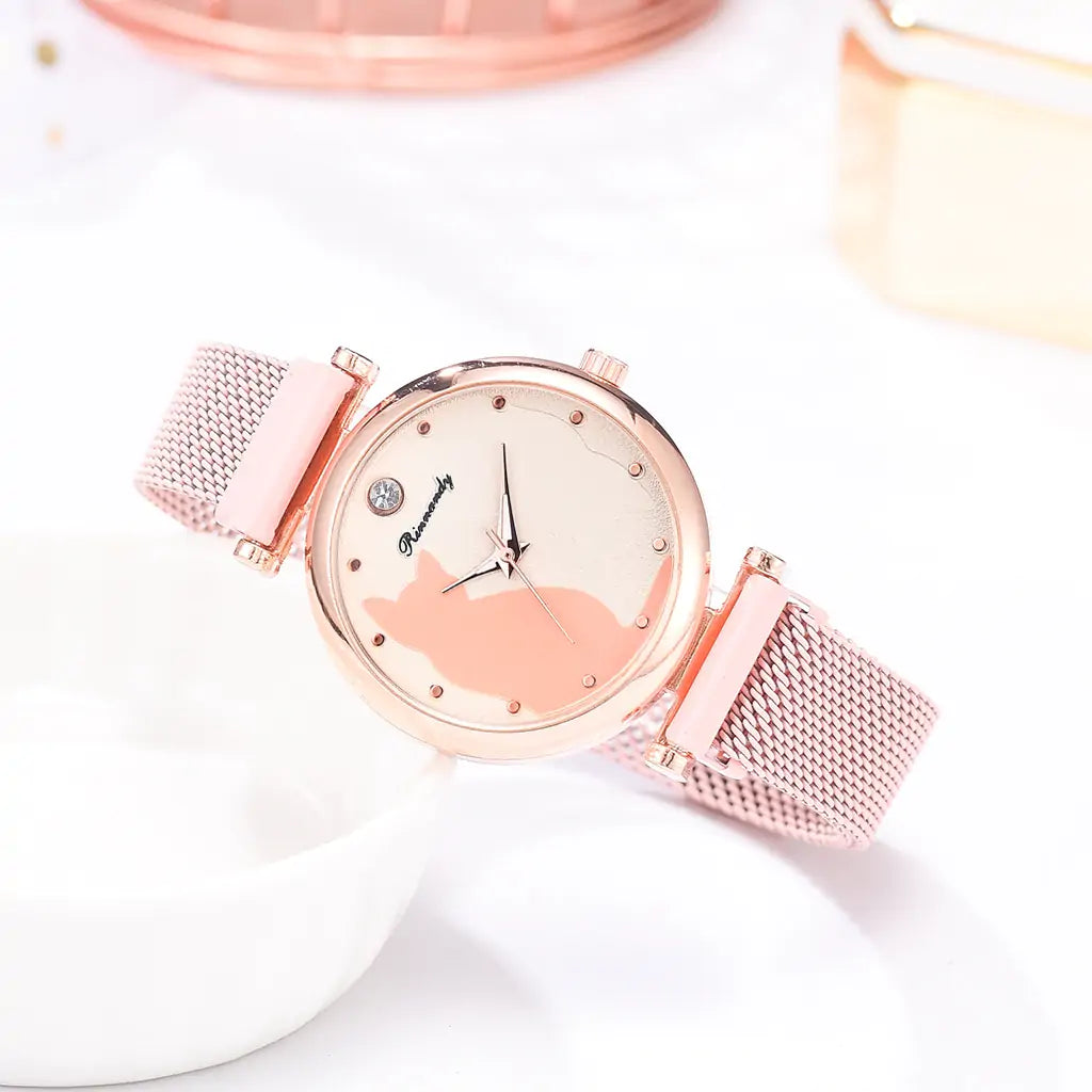 Women Fashion Watch Set