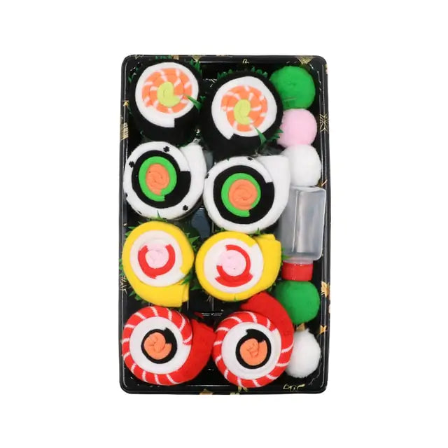 Women Personalized Pizza Sushi Socks