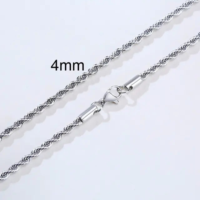 Men Minimalist Long Necklace