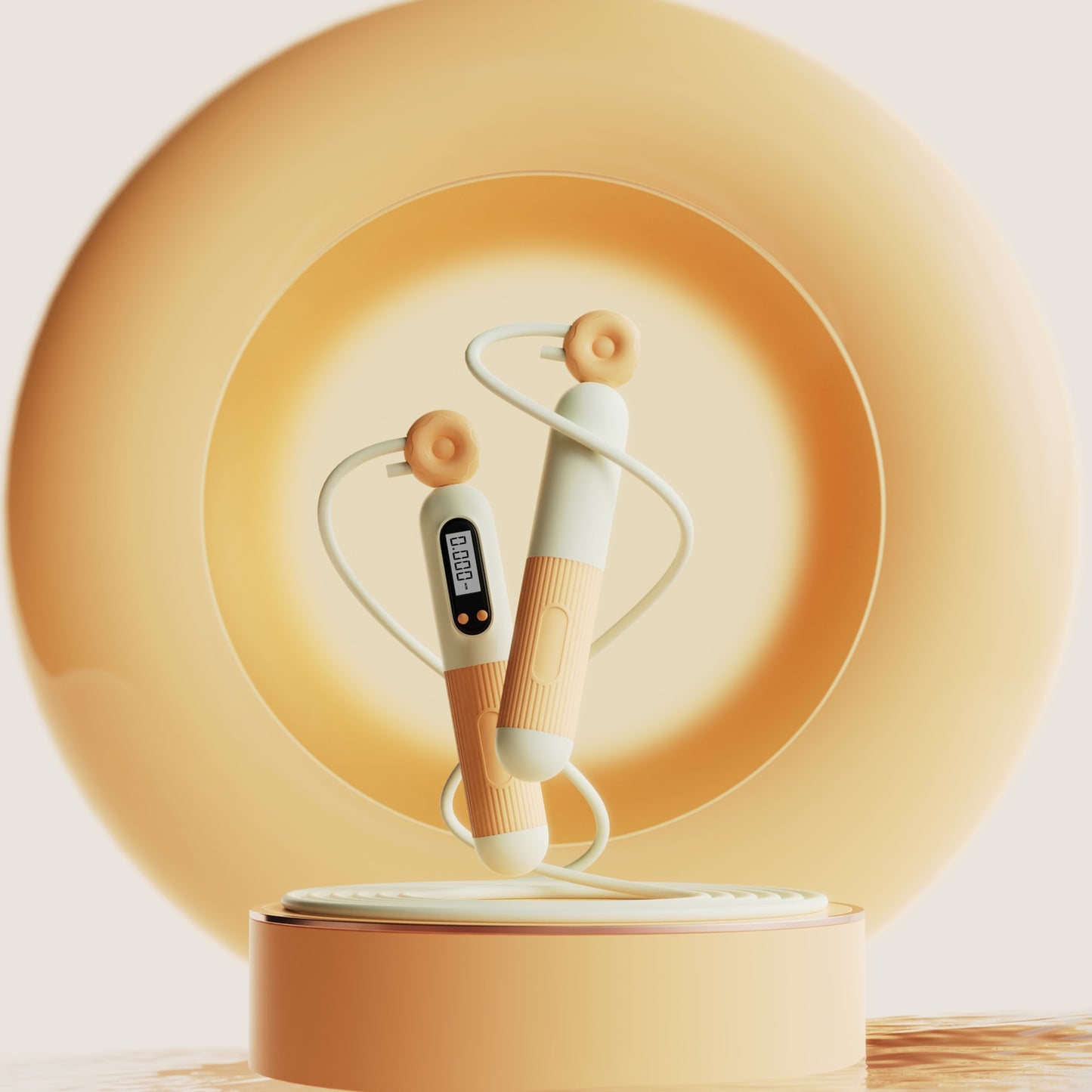 Adjustable Fitness Jump Rope With Calorie Counter