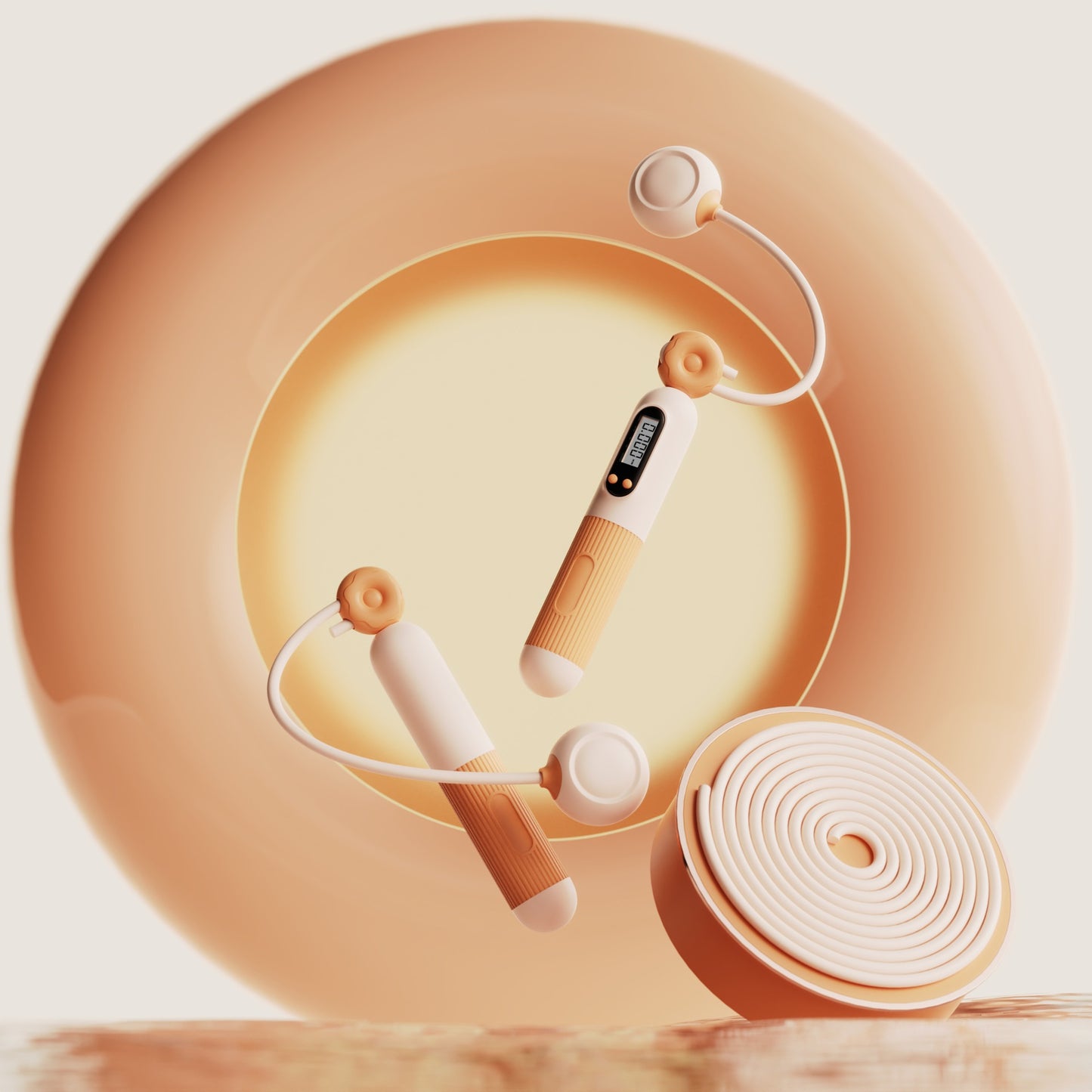 Adjustable Fitness Jump Rope With Calorie Counter