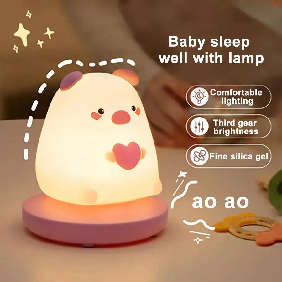 Cute Animal Design LED Night Lights