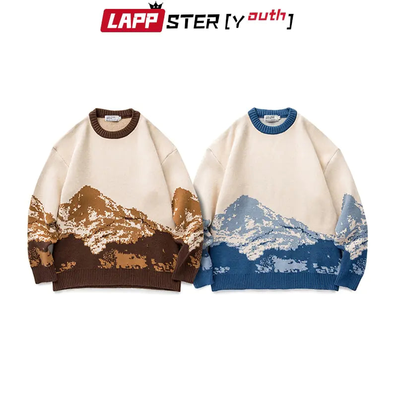 Youth And Men LAPPSTER Harajuku Mountain Winter Sweaters