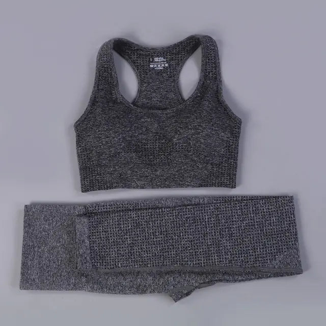 Women 2/3PCS Seamless  Workout Sportswear