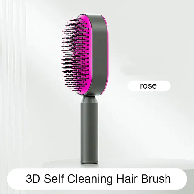 Self Cleaning Anti-Static Hair Brush