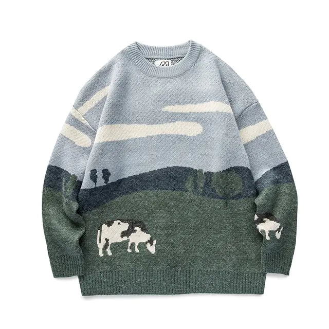 Youth And Men LAPPSTER Harajuku Mountain Winter Sweaters