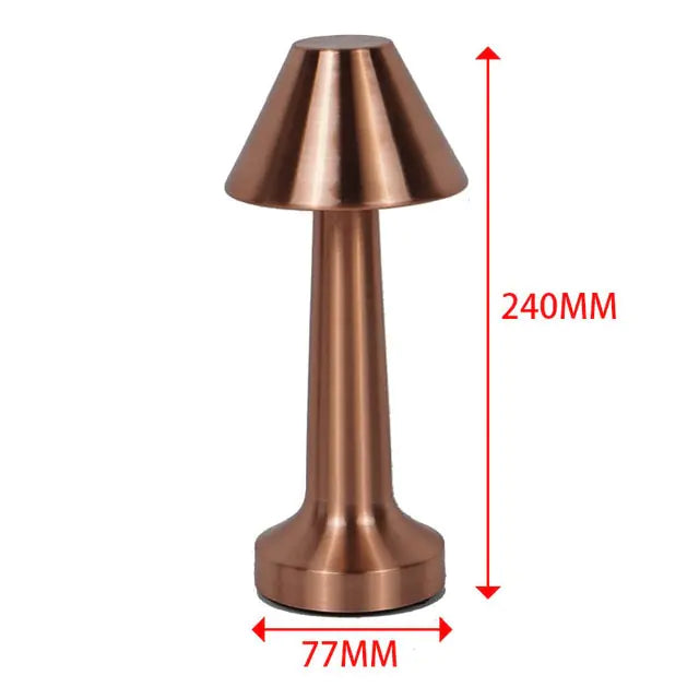 Wireless  Touch Sensor Retro Bar Rechargeable Table Lamp