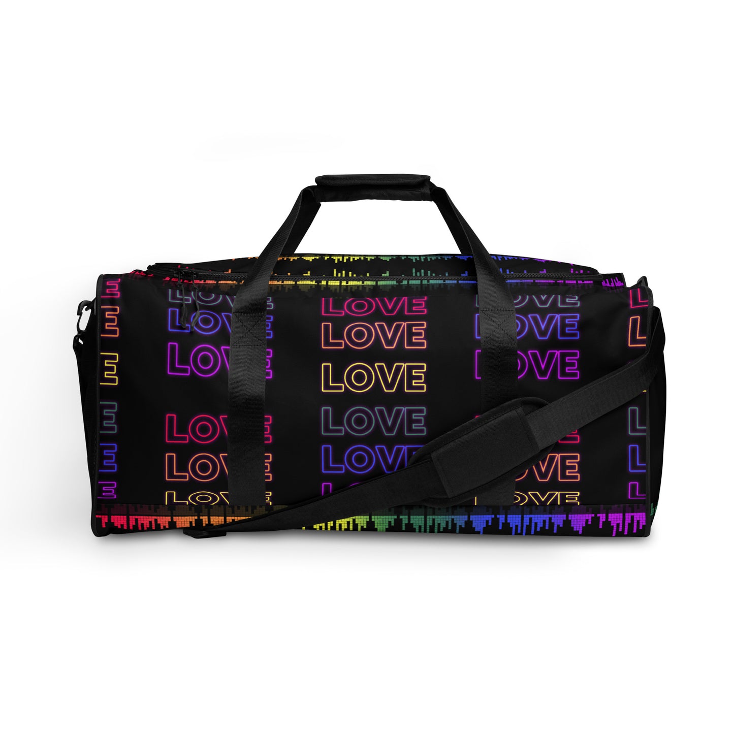 Neon Love  Duffle bag