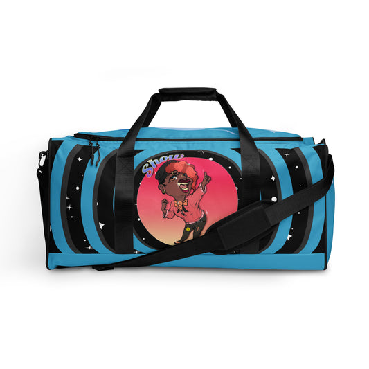 Show Time Cool Blue Duffle Bag