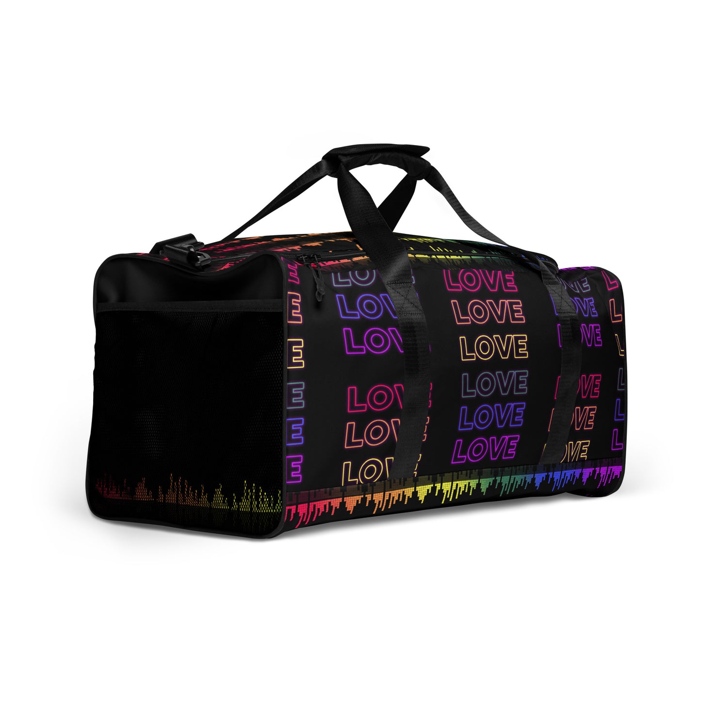 Neon Love  Duffle bag