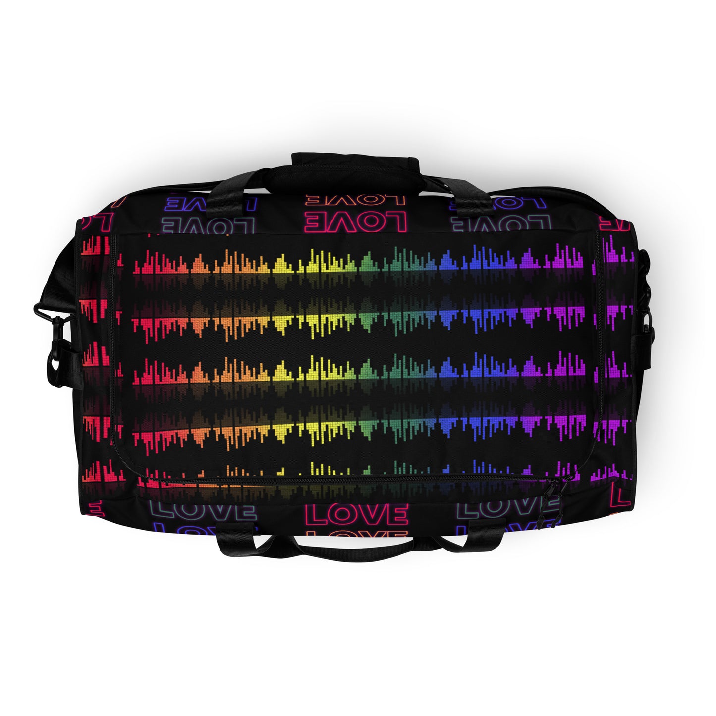 Neon Love  Duffle bag