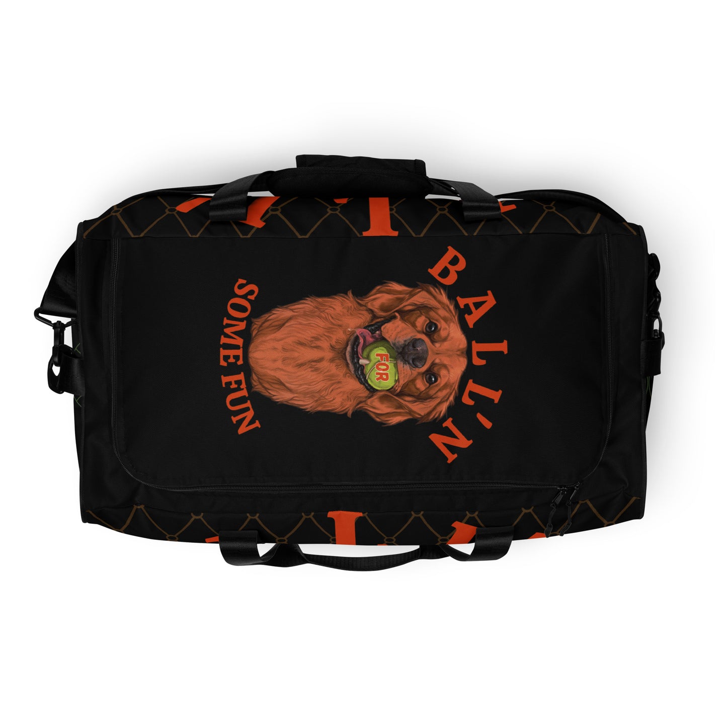 Ball'N Golden Retriever - Duffle bag