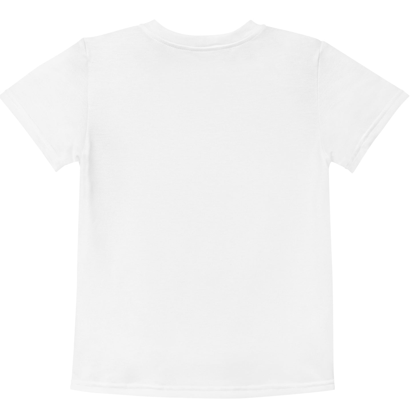 Kids Sunniva White Crew Neck T-shirt