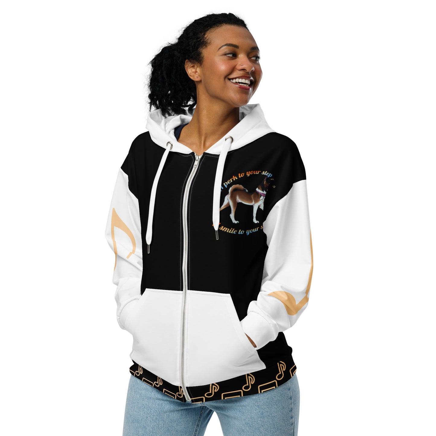 Unisex A Pep To Your Stride Zip Hoodie