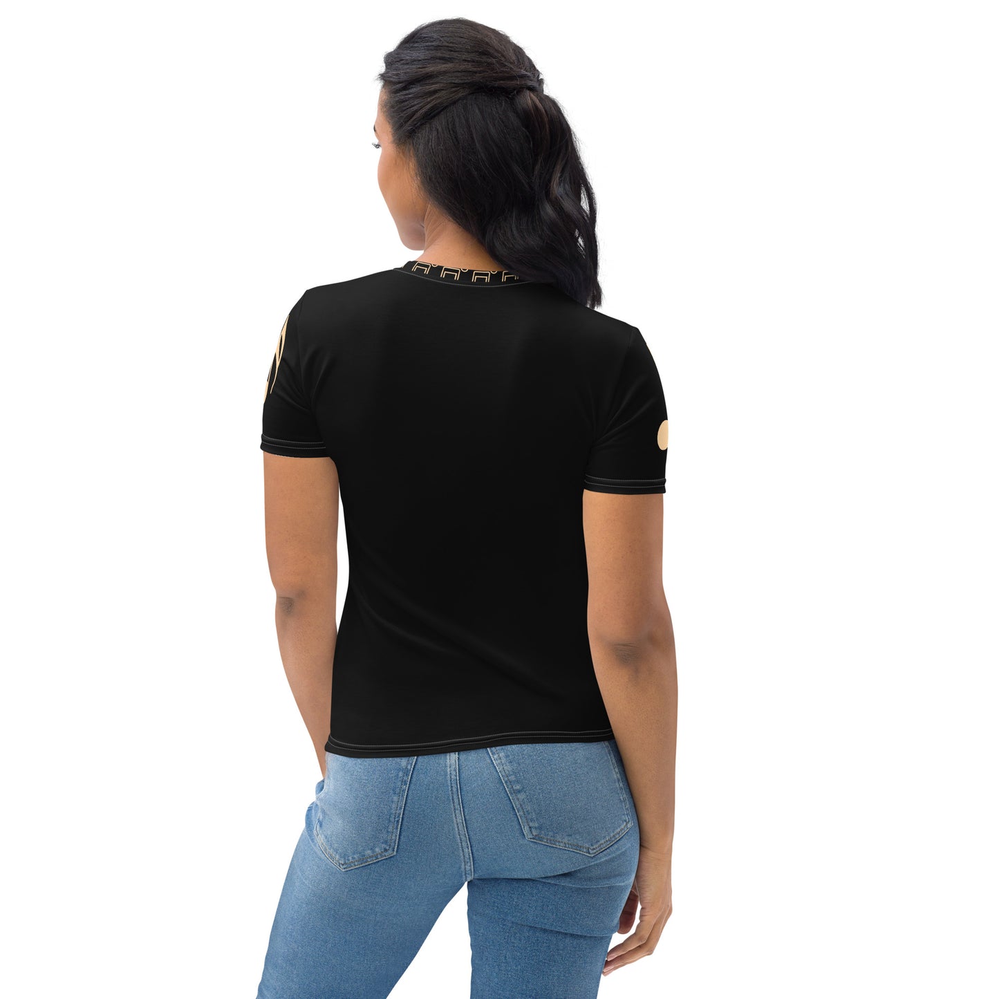 Women's A Pep To Your Stride Black T-shirt