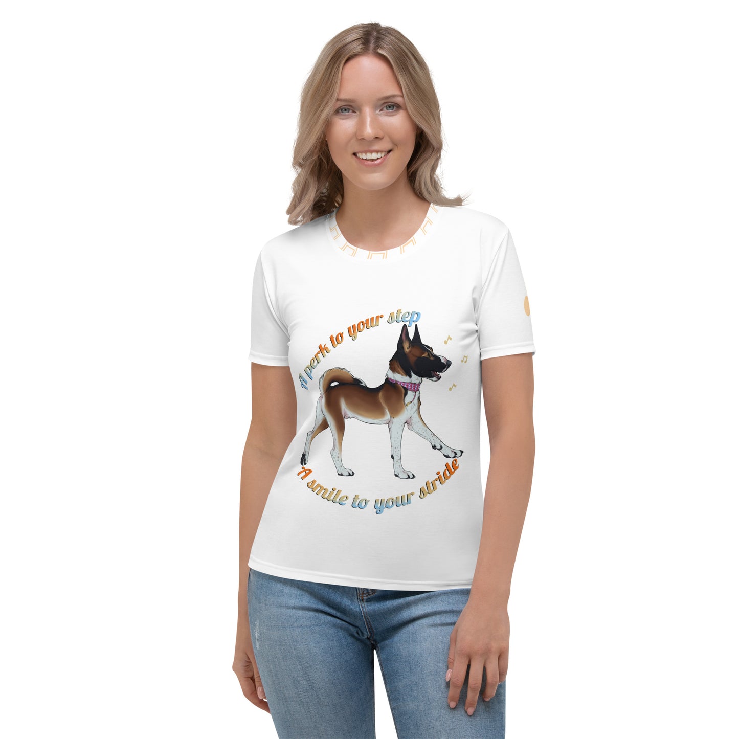 Women's A Pep To Your Stride White T-shirt