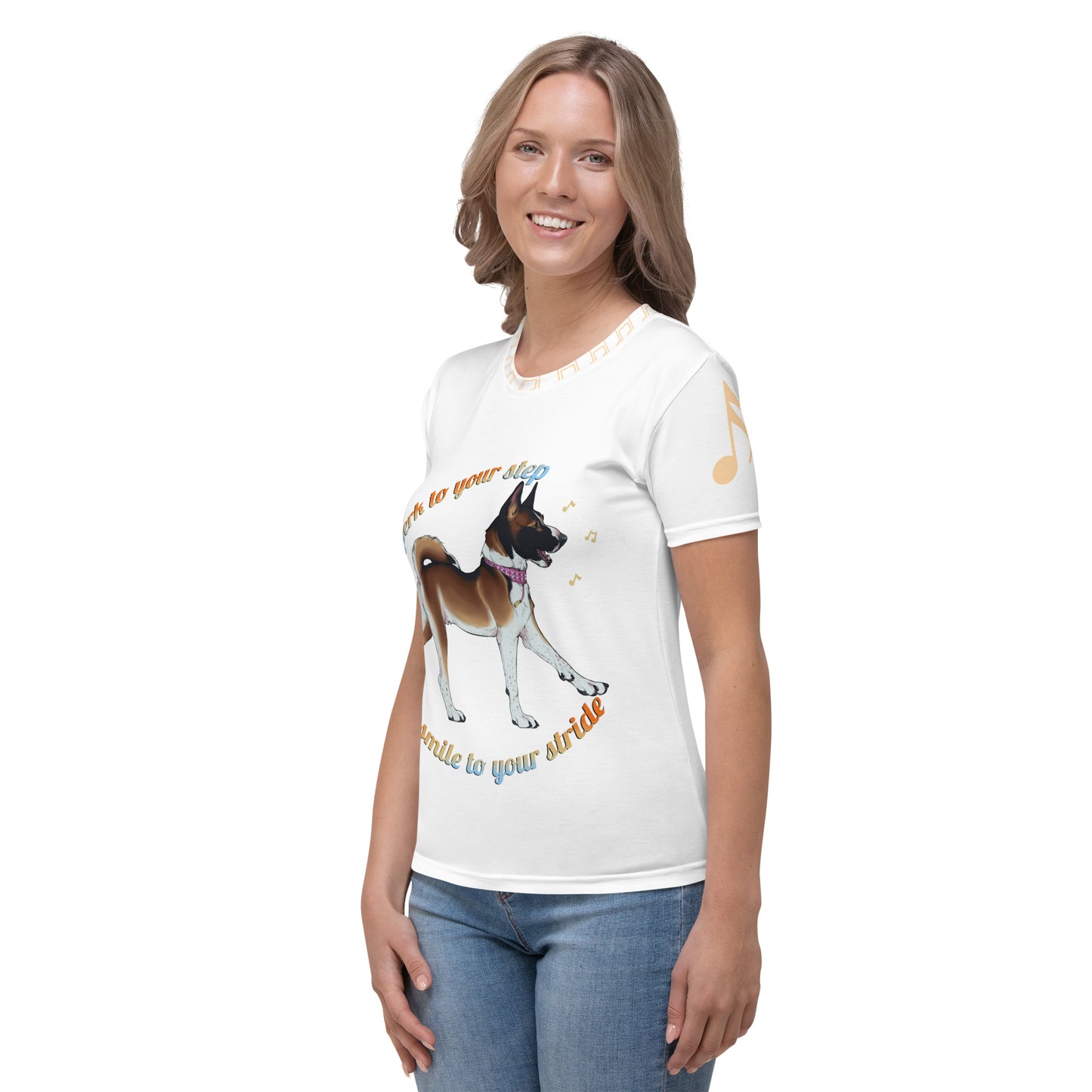 Women's A Pep To Your Stride White T-shirt