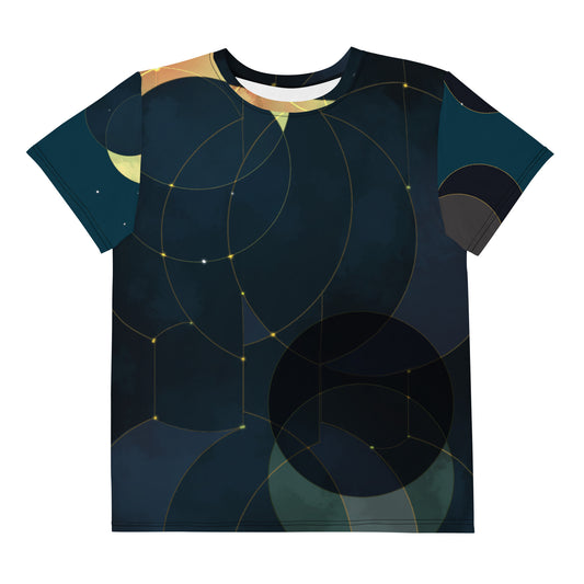 Youth Translucent Night Crew Neck T-shirt