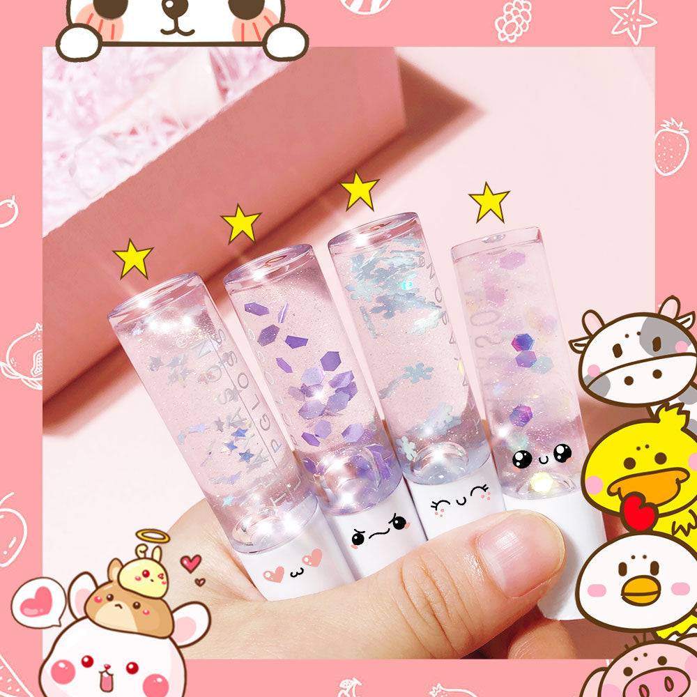 Beads Transparent Pearlescent Nourishing  White Base  Moisturizing Lip Gloss